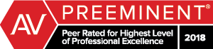 PREEMINENT - Peer Rated for Highest Level of Professional Excellence 2018